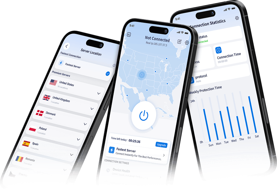 VPN App Screenshots